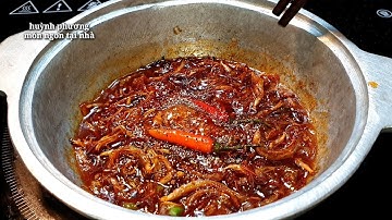 HOA CHUỐI làm CÁ CƠM KHO TIÊU CHAY làm theo cách này ăn là ghiền