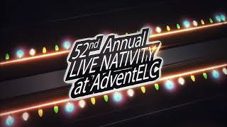 Live Nativity 2022 at AdventELC