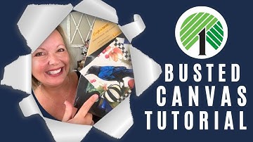 📌 How to Make a Busted Canvas Craft Step by Step Tutorial + 37 Dollar Tree Exploding Canvas Ideas