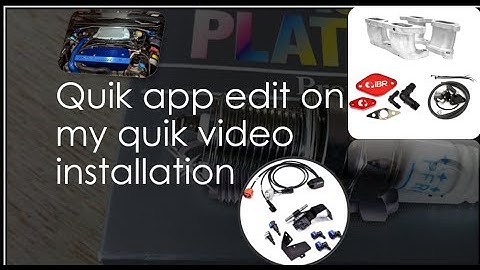 My quick video on my installing NGK Spark Plugs & EGR and TGV Ibuildracecars 2017 WRX
