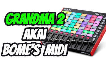 GRANDMA2 AKAI BOMES MIDI 2024