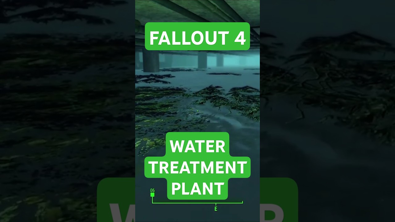 I explore the Weston Water Treatment Plant (Fallout 4 - Very Hard  Difficulty) - YouTube