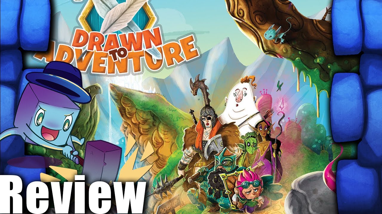 Drawn to Adventure Review - with Tom Vasel 