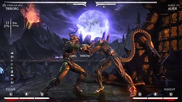 Triborg MKX Cyrax: tech throw corner setup example