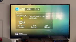 DIRECTV TWC Local on the 8s with TWC Storm Alert (July 3, 2021 7:18 PM)