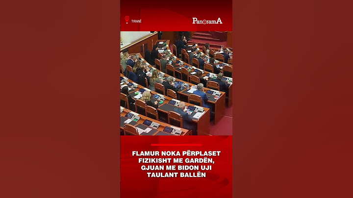 Flamur Noka përplaset fizikisht me gardën, gjuan me bidon uji Taulant Ballën