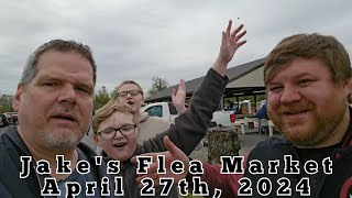 Jake's Flea Market & Retro Toy Show  April 27th, 2024 #jakesfleamarket #thrifting