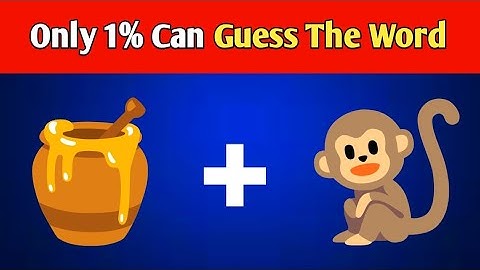 Guess The Word By Emoji | Emoji Quiz Challenge 2025 #BrainTest4u