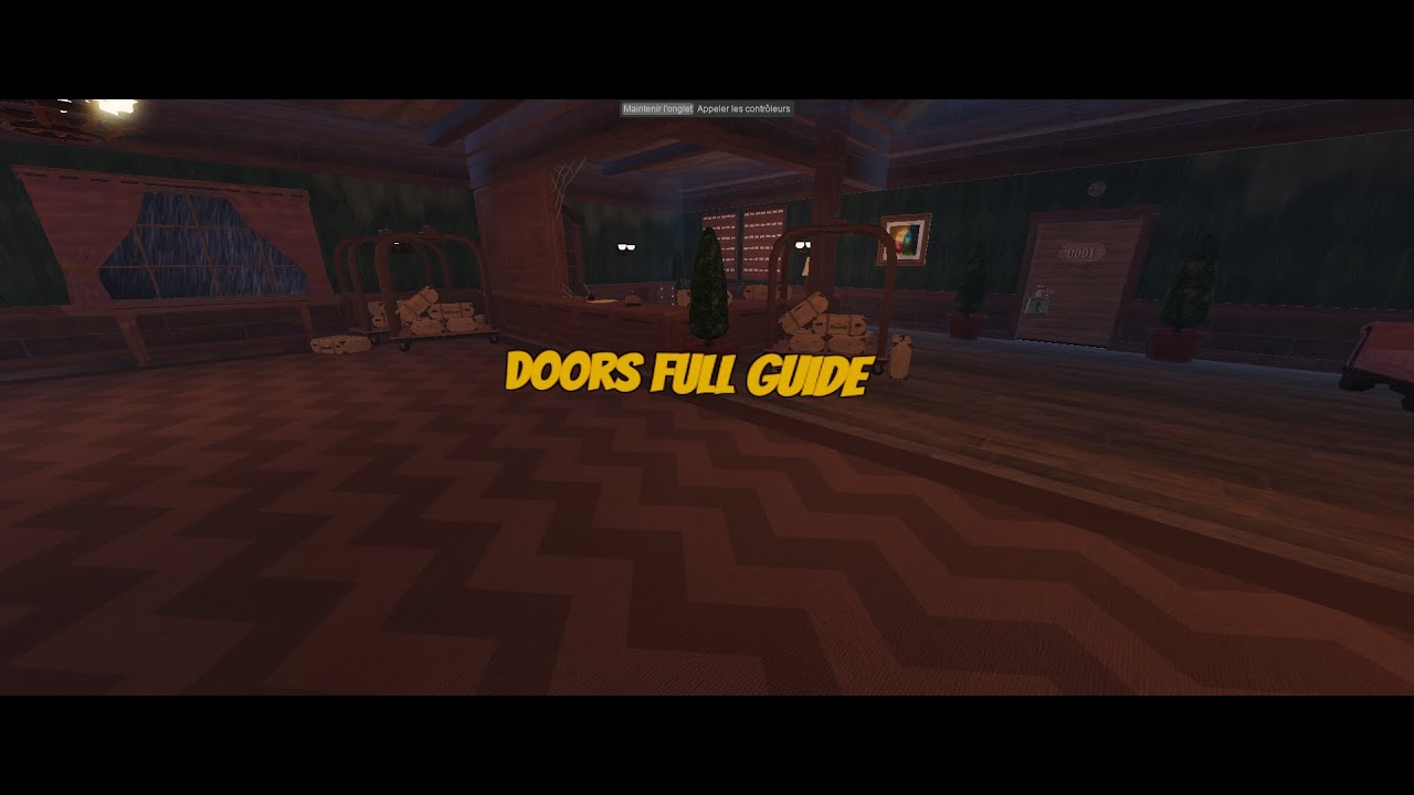 full game play of roblox doors guide YouTube