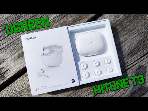 Обзор Ugreen HiTune T3 - Бюджетные НАУШНИКИ с Активным ШУМОДАВОМ И СКВОЗНЫМ режимом звука !