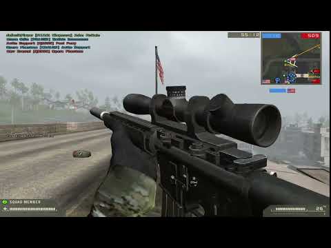 battlefield 2 aix2 reality mod game play