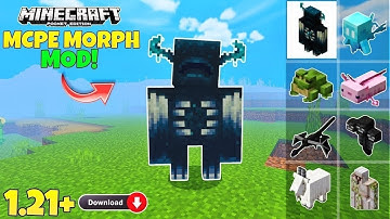 100% WORKING MORPH MOD 🤩 FOR MINECRAFT WORK IN ALL EDITION