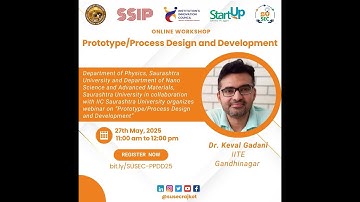 Prototype Process Design and Development 2025