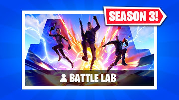 HOW TO PLAY BATTLE LAB CODE IN FORTNITE CHAPTER 4 SEASON 3!