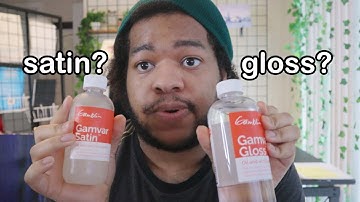 Should I use satin or gloss varnish on my painting?