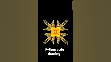Python turtle flower circle amezing design using in python #python #amzing #flowers #likes #comenta