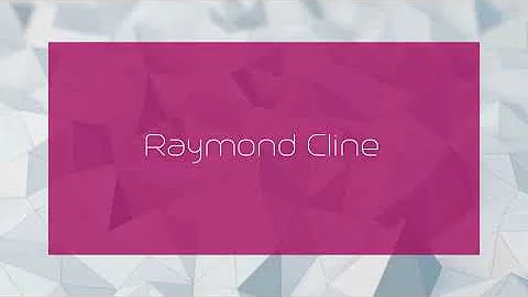Raymond Cline - appearance