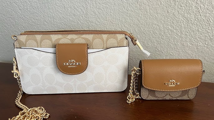 COACH Poppy Crossbody With Card Case