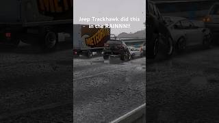 Trackhawk Launch In Rain Gone Bad!! #Trx #Ram #Srt #Srt8 #Trackhawk #Dodge #1000Hp #Hellcat #Fastcar