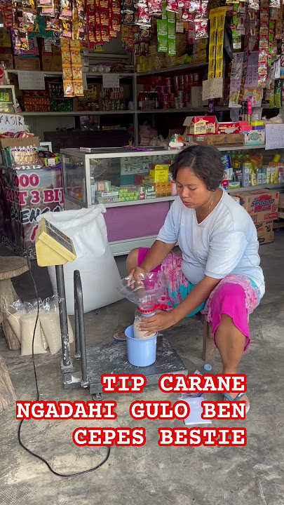 CARA CEPAT BUNGKUS GULA 1 KILOAN BIAR CEPAT #gola