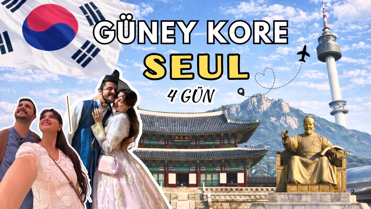 Güney Kore Seul/ 4 Günlük Rotamız #güneykore #seul 