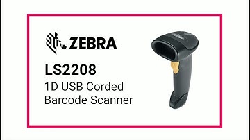Zebra LS2208  |  2D Barcode Scanner