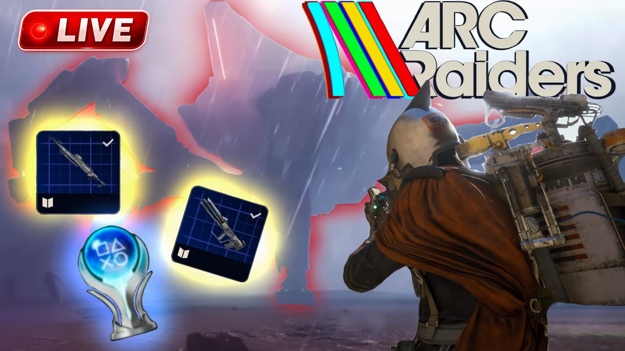 ARC RAIDERS LIVE – Hunting Rare Blueprints & Intense Open-World ...