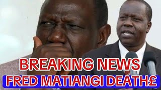 Breaking Fred Matiangi In Danger As Secret Leaks How They Are Planning To Kll Him At Statehouse