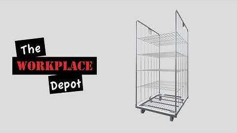 Cage Trolley from The Workplace Depot: ROLL-D-2