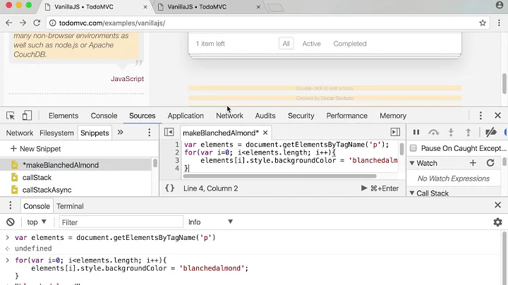 Chrome DevTools Tutorial 7: Snippets