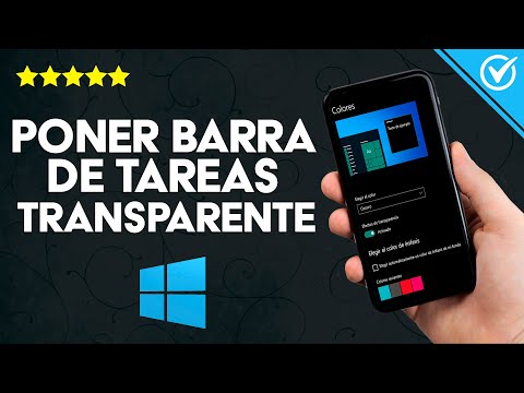 ¿Cómo Poner la Barra de Tareas en Windows 10 Transparente? - Con y Sin Programas