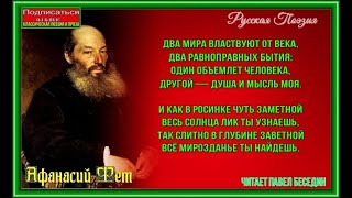 Добро и Зло  Афанасий Фет  читает Павел Беседин