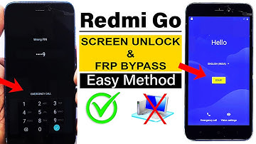 Redmi Go : Hard Reset & FRP Bypass - 2025 - Without PC
