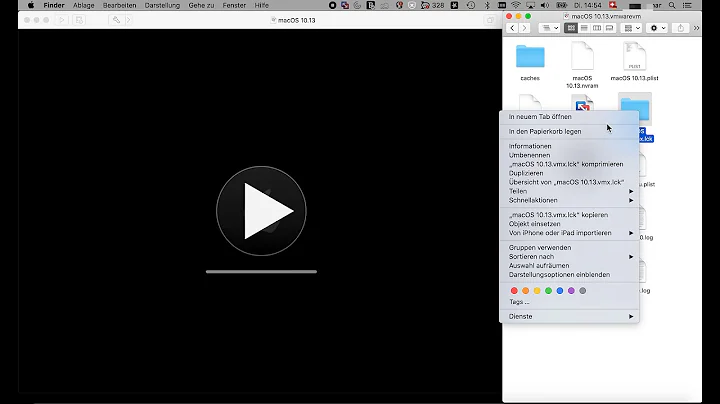 how to fix black screen macOS vmware fusion