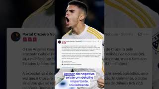 🚨 SAIU AGORA: GABRIEL PEC NÃO VEM MAIS PARA O CRUZEIRO!?