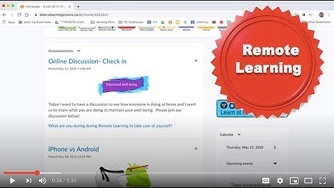 Posting in D2L Discussions Students