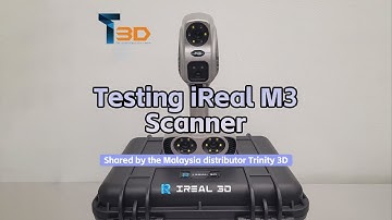 iReal M3 3D Scanning the Vehicle Griller Shutter