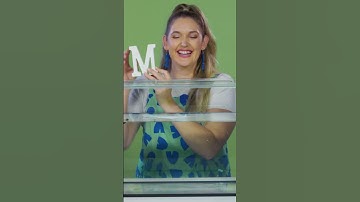Will the Letter M SINK or FLOAT? | Michal and Moe