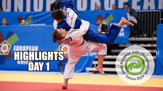 Junior European Judo Championships 2019, Vantaa Finland 🇫🇮- HIGHLIGHTS DAY 1
