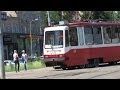 Трамваи у метро "Сокол"