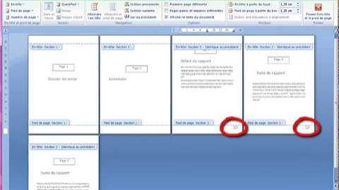 Comment numéroter un document Word à partir de la page 3 ?