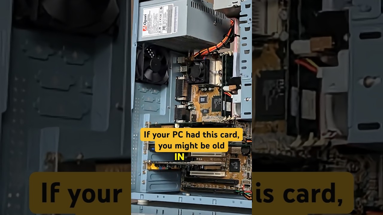 This Card Means You're Old