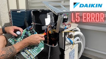 Repairing Daikin L5 Error