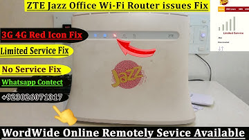 My jazz Office Wi-Fi Router MF283U limited Service Problem Jazz Home Wi-Fi Orignal IMEI Fix