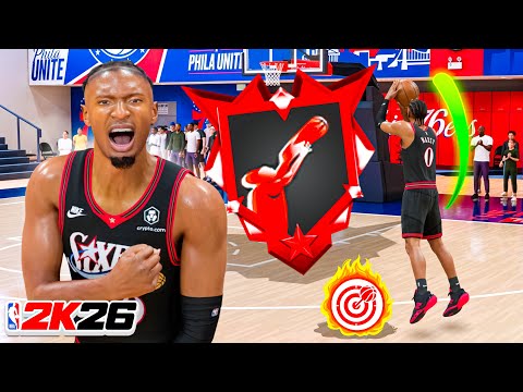 This TYRESE MAXEY BUILD is UNGUARDABLE in RANDOM REC on NBA 2K26