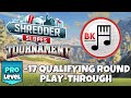 -17 PRO QUALIFYING ROUND PLAY-THROUGH | Shredder Slopes Tournament |  Golf Clash Tips Guide