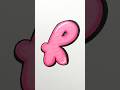 How to write bubble letters #creativewriting #handwriting #artforkids #kidsvideo #lettering #letterR