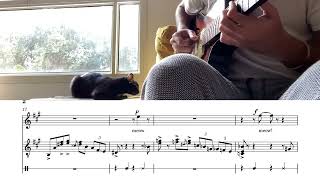 Cat Singing Blues (Transcription)