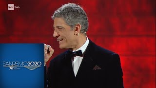 Video thumbnail of "Sanremo 2020 - L'omaggio di Fiorello a Fred Bongusto"