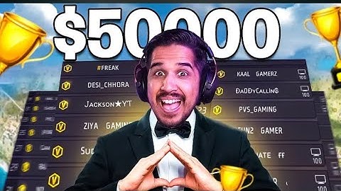 5000 Rs Per Kill Challenge With 48 Youtubers 🤑 GAMERS Who Will Win ? DESI Gamer